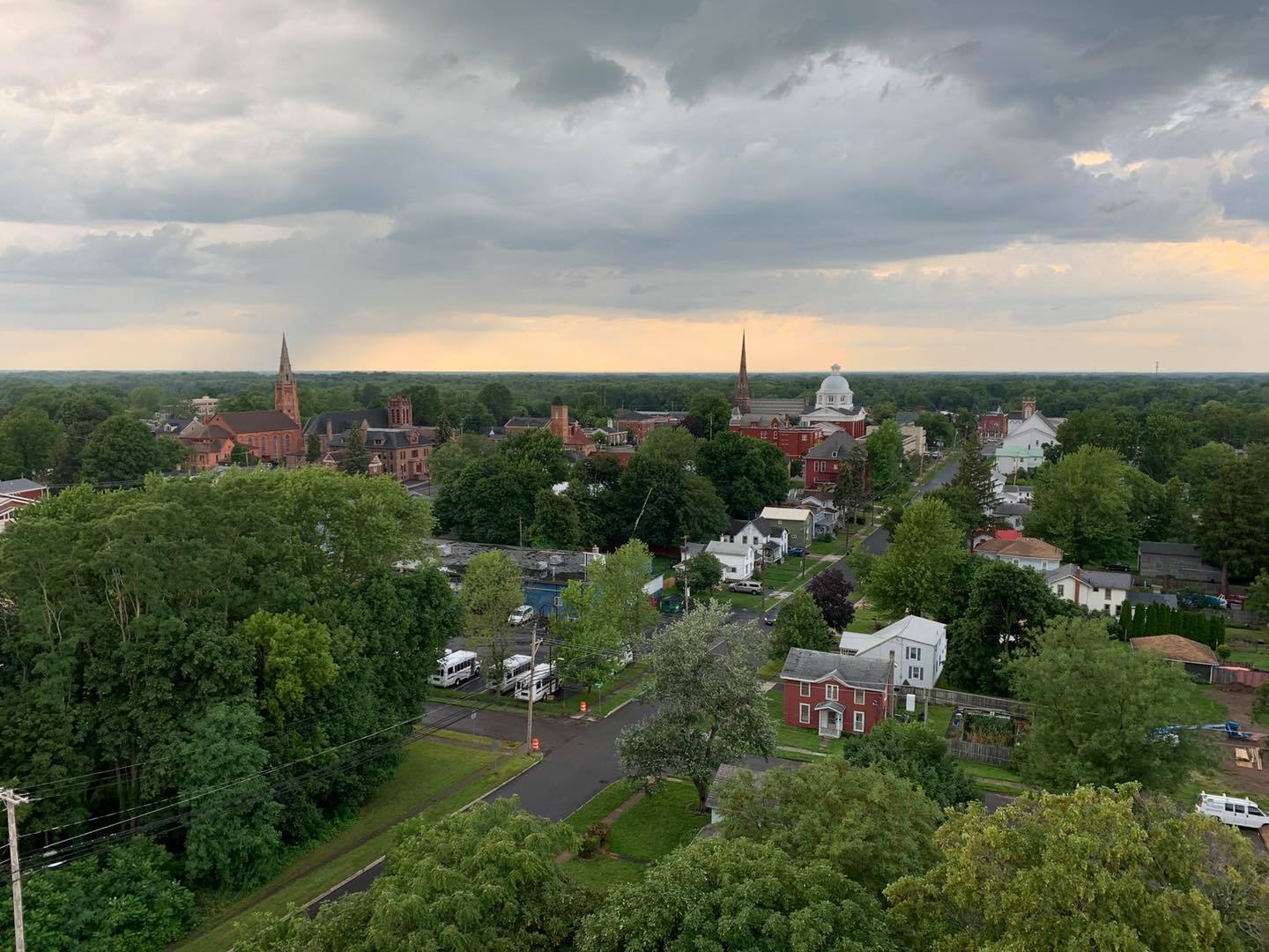 Albion Joint Fire District Aerial View of Albion
