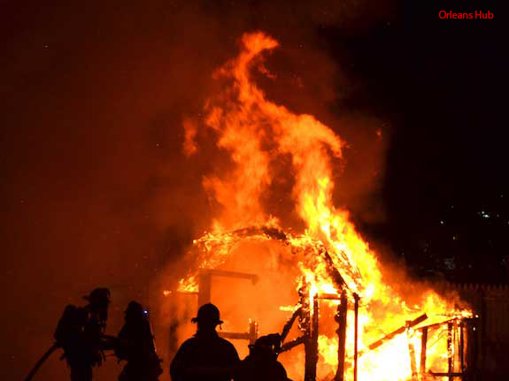 Albion Joint Fire District Fire at 168 W Academy